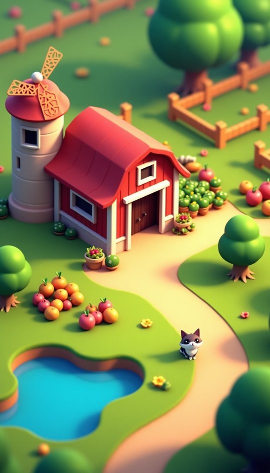 Grow City oyun ekranı